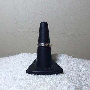 Tiffany&Co. Narrow '1837' Band Ring in Sterling Silver (size 6.75)